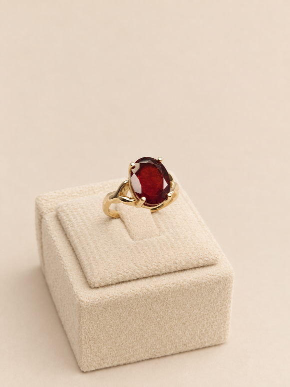 Open Prong Ring