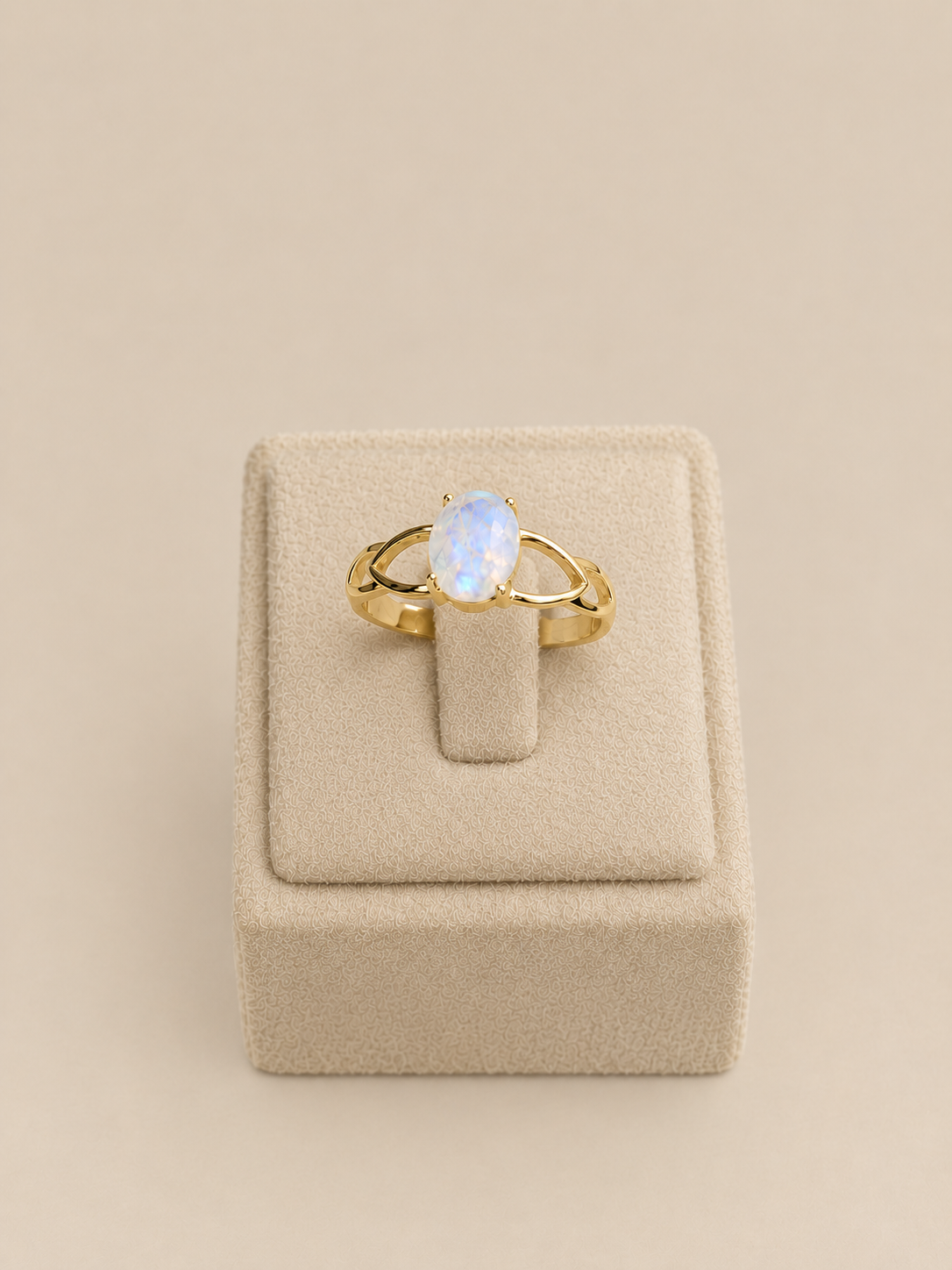 Open Twist Band Ring