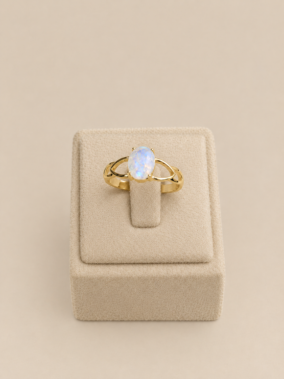 Open Twist Band Ring