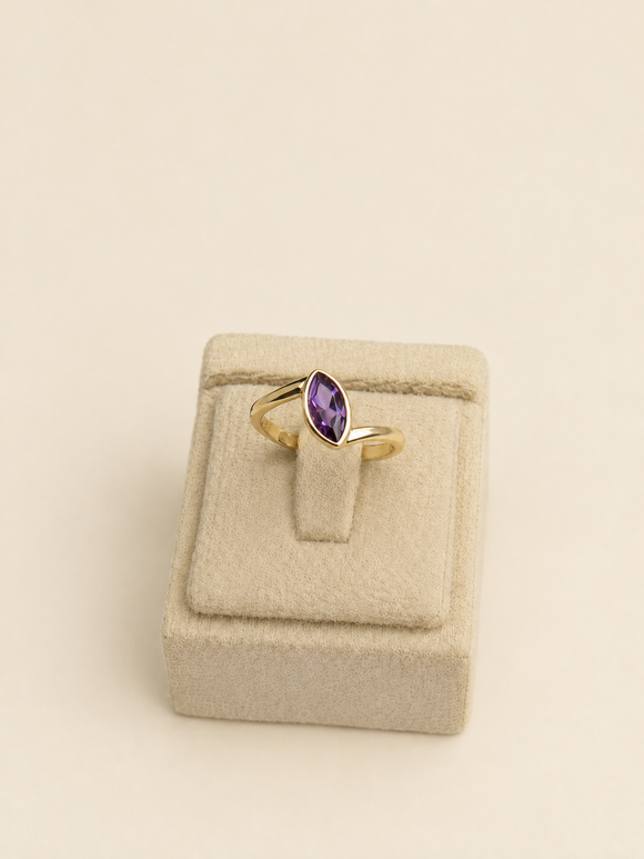 Marquise Bezel Ring