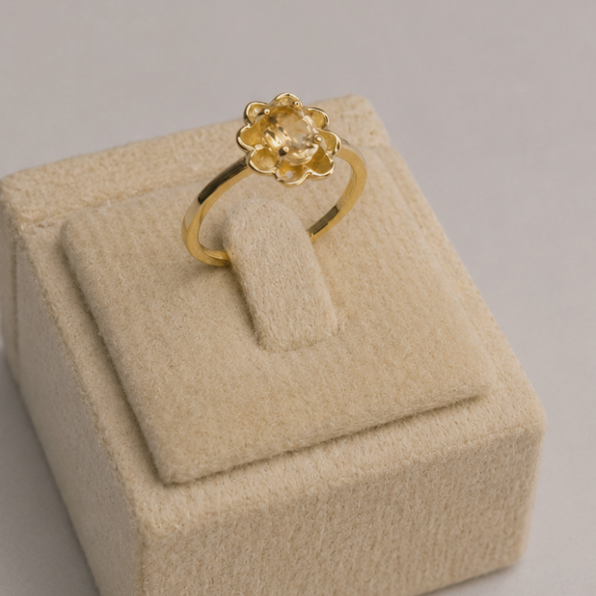 Flower Halo Ring