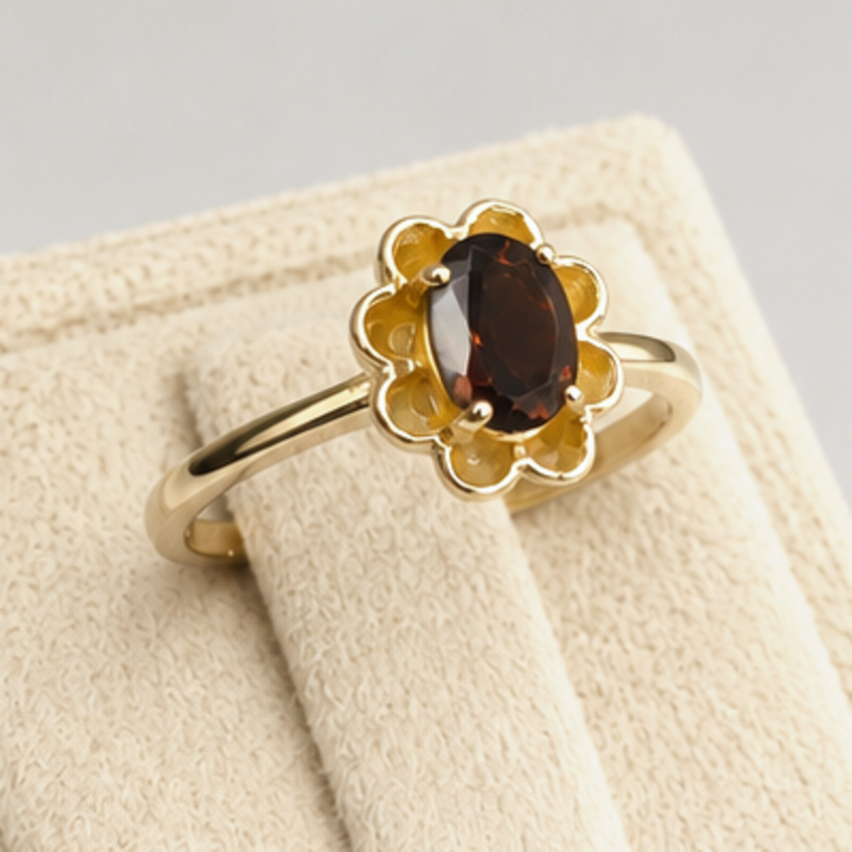 Flower Halo Ring